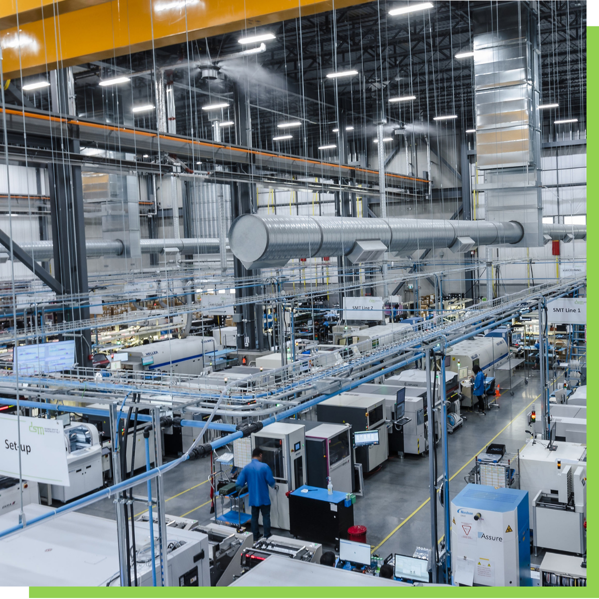 Aerospace and defence electronics manufacturing